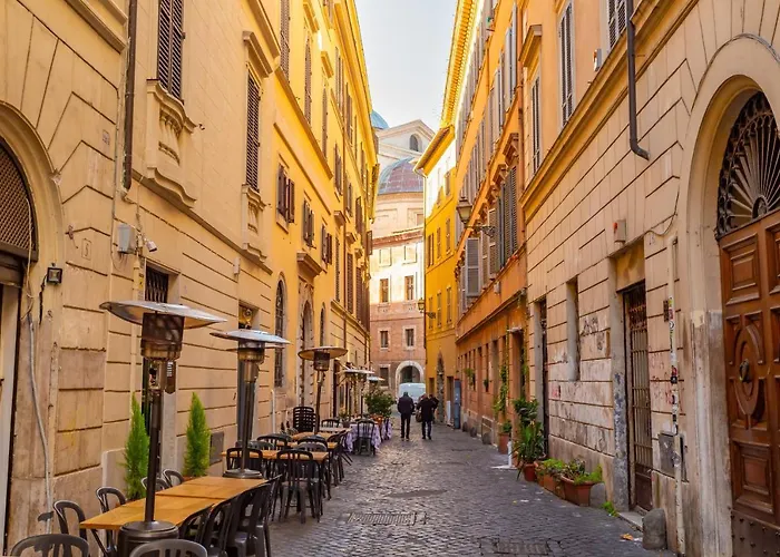 Charm Near Piazza Navona - Cozy Loft For 2 דירה