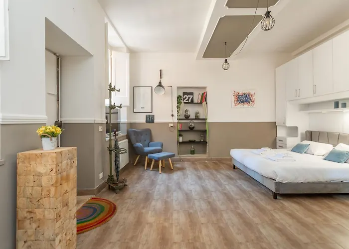 Charm Near Piazza Navona - Cozy Loft For 2 דירה רומא