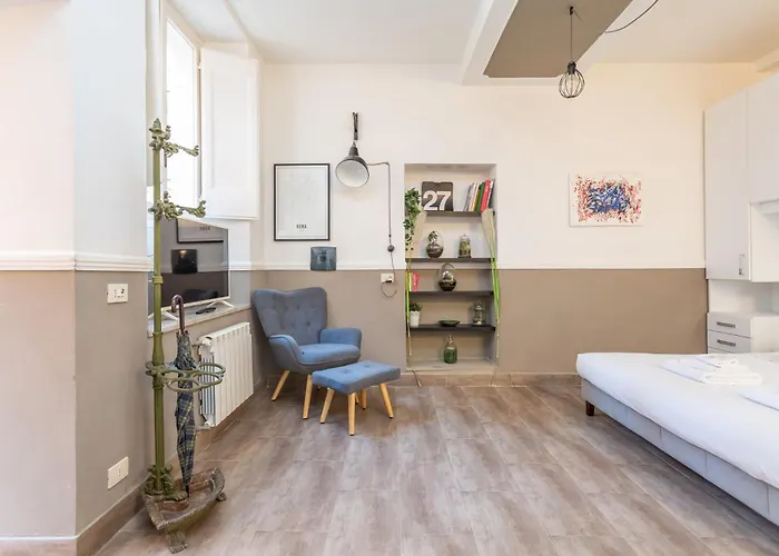 דירה Charm Near Piazza Navona - Cozy Loft For 2 רומא